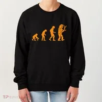Funny Nerdy Robot Evolution Computer Robotics Geek Gift Women's Sweatshirt thumb 0