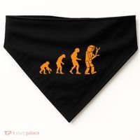 Funny Nerdy Robot Evolution Computer Robotics Geek Gift USA-Made Doggie Bandana thumb 0