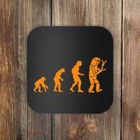 Funny Nerdy Robot Evolution Computer Robotics Geek Gift Coaster thumb 0