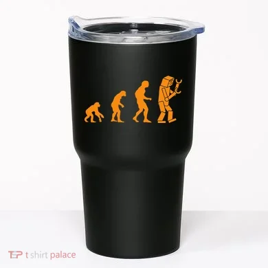 Funny Nerdy Robot Evolution Computer Robotics Geek Gift Tumbler
