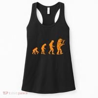 Funny Nerdy Robot Evolution Computer Robotics Geek Gift Women's Tank Top thumb 0