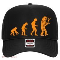Funny Nerdy Robot Evolution Computer Robotics Geek Gift Hat thumb 0