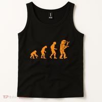 Funny Nerdy Robot Evolution Computer Robotics Geek Gift Tank Top thumb 2
