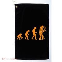 Funny Nerdy Robot Evolution Computer Robotics Geek Gift Golf Towel thumb 0