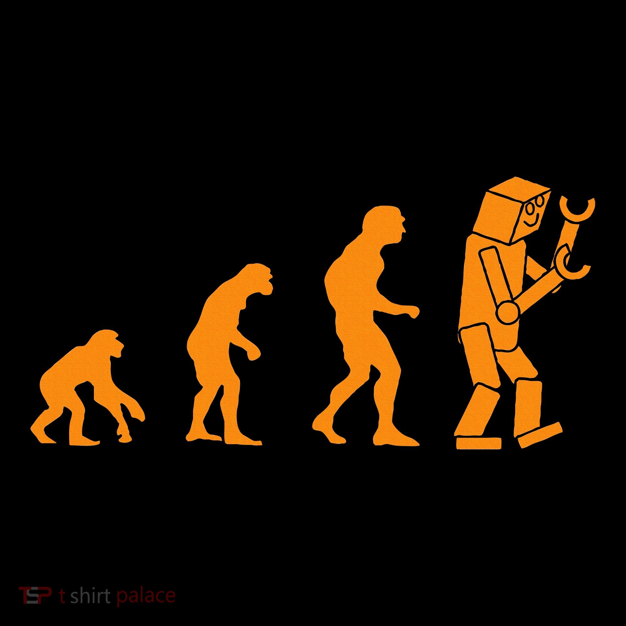 Funny Nerdy Robot Evolution Computer Robotics Geek Gift Women's Long Sleeve Shirt