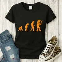 Funny Nerdy Robot Evolution Computer Robotics Geek Gift Women's T-Shirt thumb 3