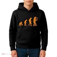 Funny Nerdy Robot Evolution Computer Robotics Geek Gift Kids Hoodie thumb 4