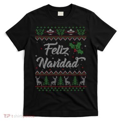 Feliz Navidad Spanish Merry Christmas T-Shirt