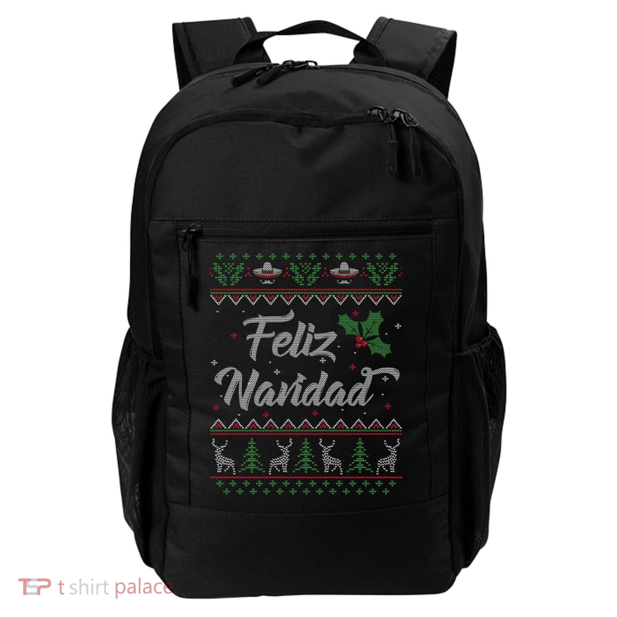 Feliz Navidad Spanish Merry Christmas Backpack