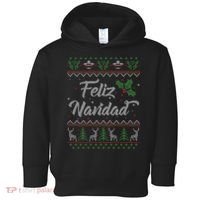 Feliz Navidad Spanish Merry Christmas Toddler Hoodie thumb 0