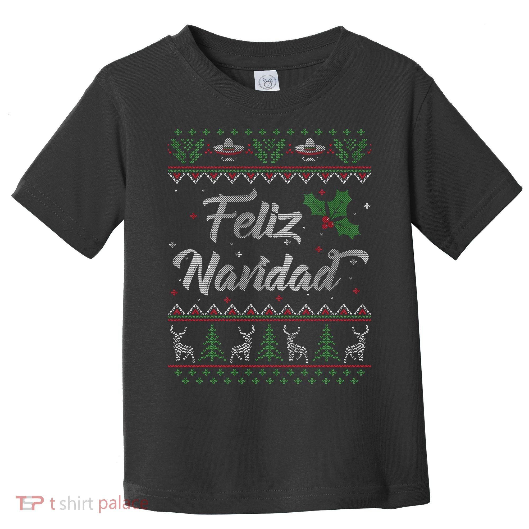 Feliz Navidad Spanish Merry Christmas Toddler T-Shirt