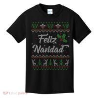 Feliz Navidad Spanish Merry Christmas Kids T-Shirt thumb 0