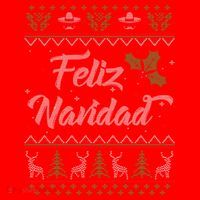 Feliz Navidad Spanish Merry Christmas Santa Hat thumb 1