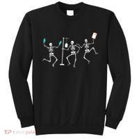 Funny Nurse Skeleton Halloween Healthcare Crew Skeleton Sweatshirt thumb 0