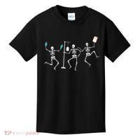 Funny Nurse Skeleton Halloween Healthcare Crew Skeleton Kids T-Shirt thumb 0