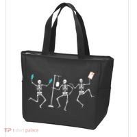 Funny Nurse Skeleton Halloween Healthcare Crew Skeleton Tote Bag thumb 3