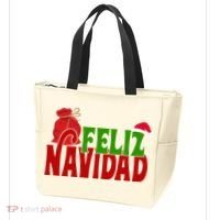 Feliz Navidad Spanish Christmas Tote Bag thumb 3