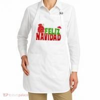 Feliz Navidad Spanish Christmas Apron thumb 2