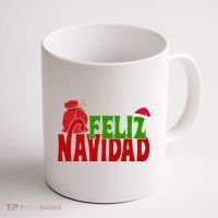 Feliz Navidad Spanish Christmas Coffee Mug thumb 1