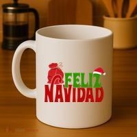 Feliz Navidad Spanish Christmas Coffee Mug thumb 4
