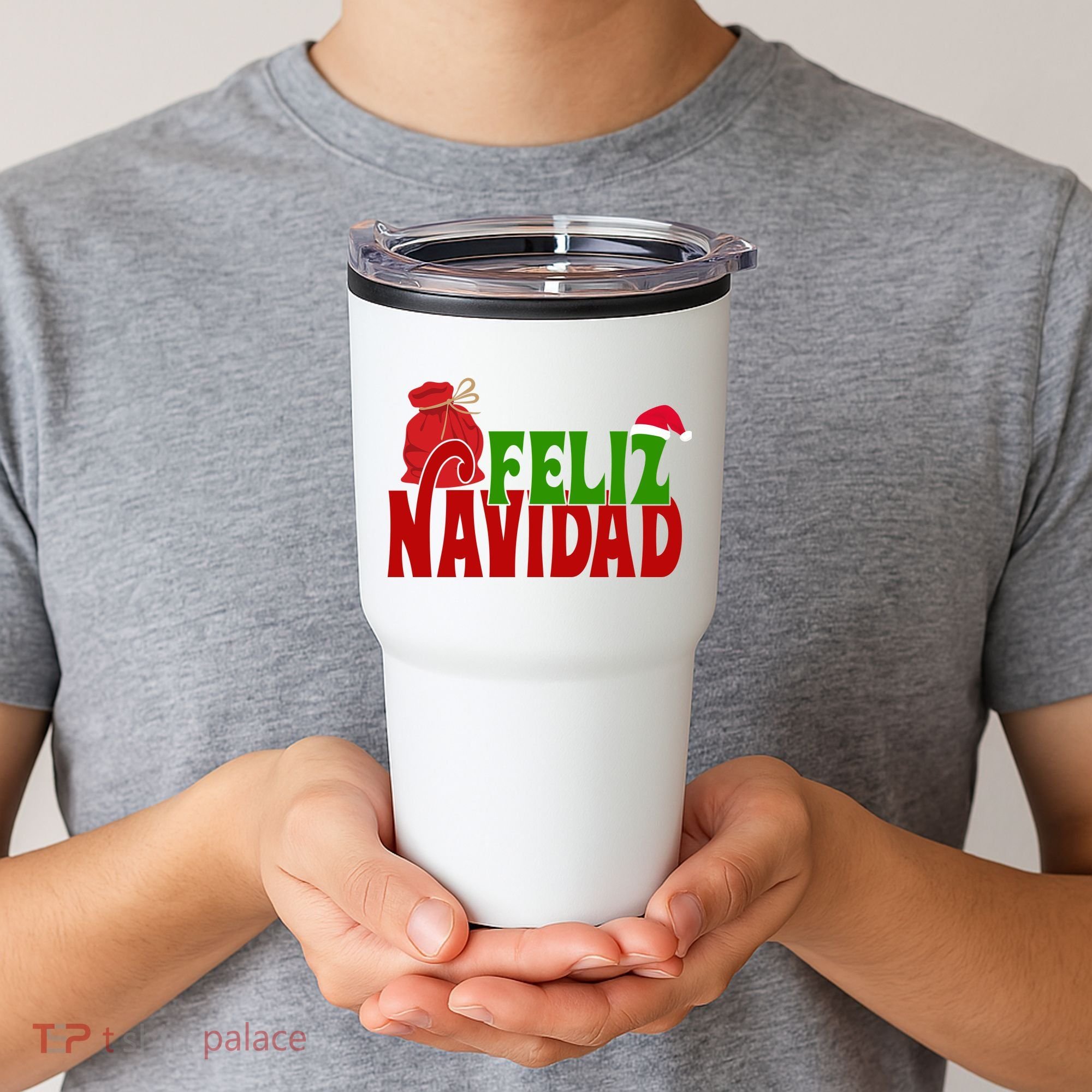 Feliz Navidad Spanish Christmas Tumbler