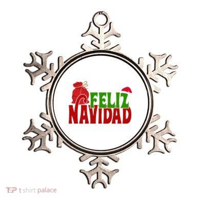 Feliz Navidad Spanish Christmas Ornament