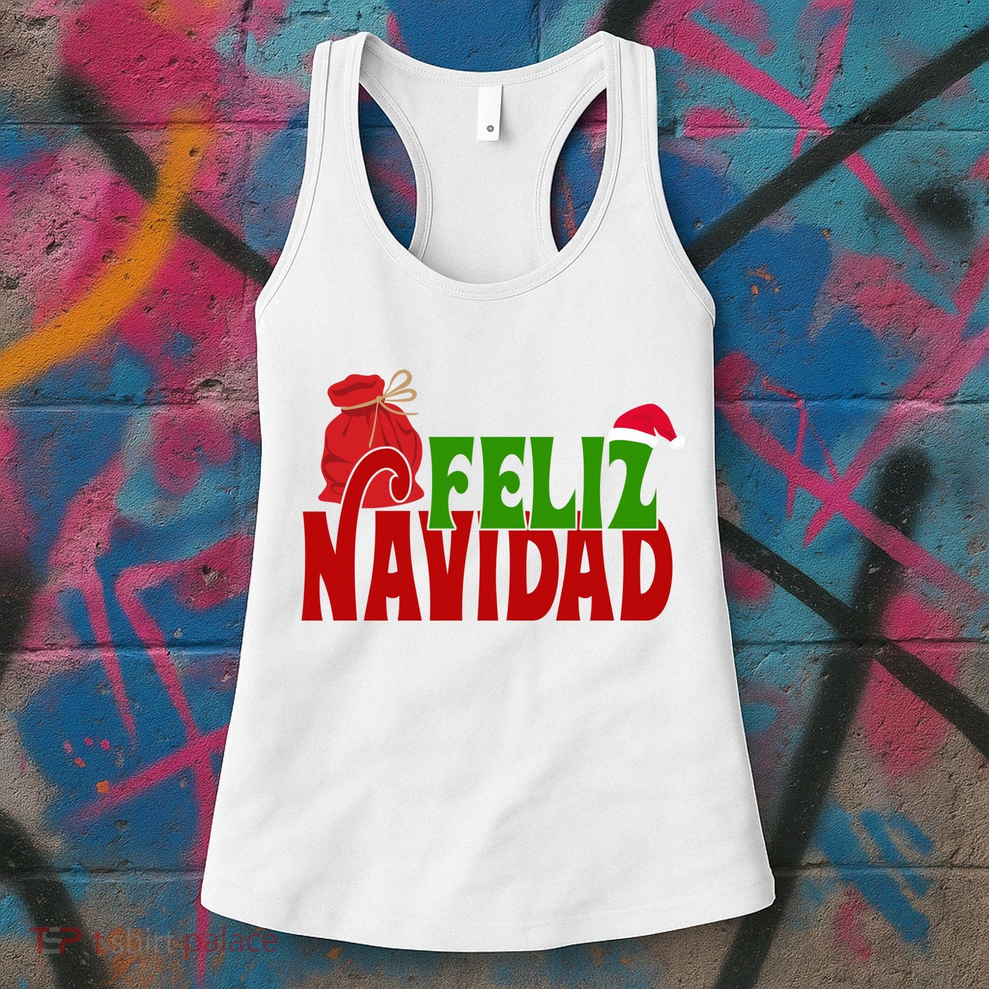Feliz Navidad Spanish Christmas Women's Tank Top
