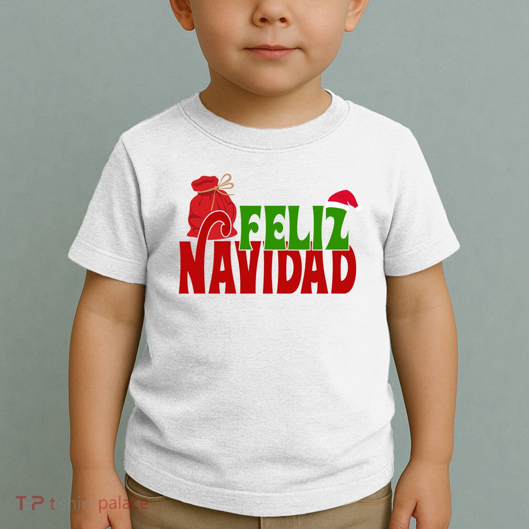 Feliz Navidad Spanish Christmas Toddler T-Shirt