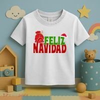 Feliz Navidad Spanish Christmas Toddler T-Shirt thumb 3
