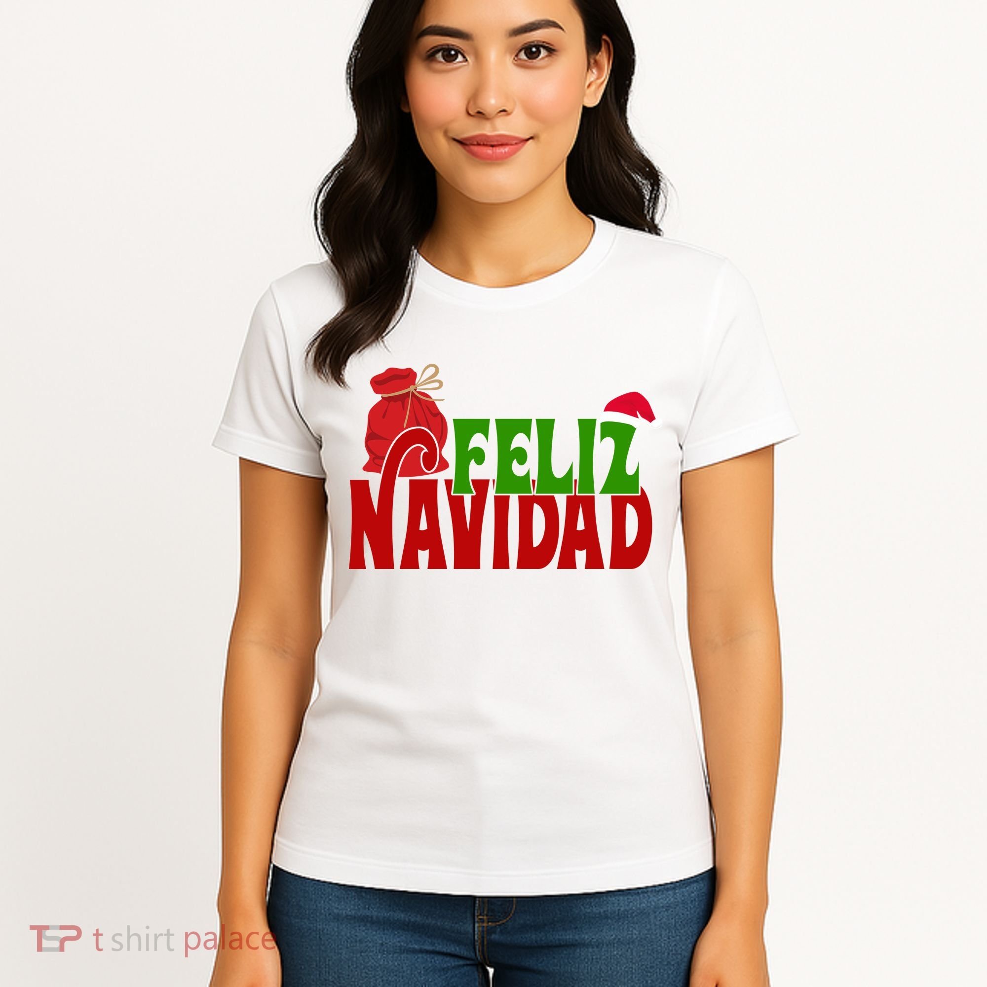 Feliz Navidad Spanish Christmas Women's T-Shirt