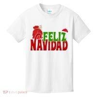 Feliz Navidad Spanish Christmas Kids T-Shirt thumb 0