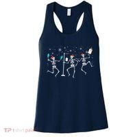 Funny Nurse Skeleton Christmas healthcare Crew Santa Women's Tank Top thumb 0