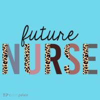 Future Nurse Student Leopard Print Nursing School Meaningful Gift Long Sleeve Shirt thumb 2