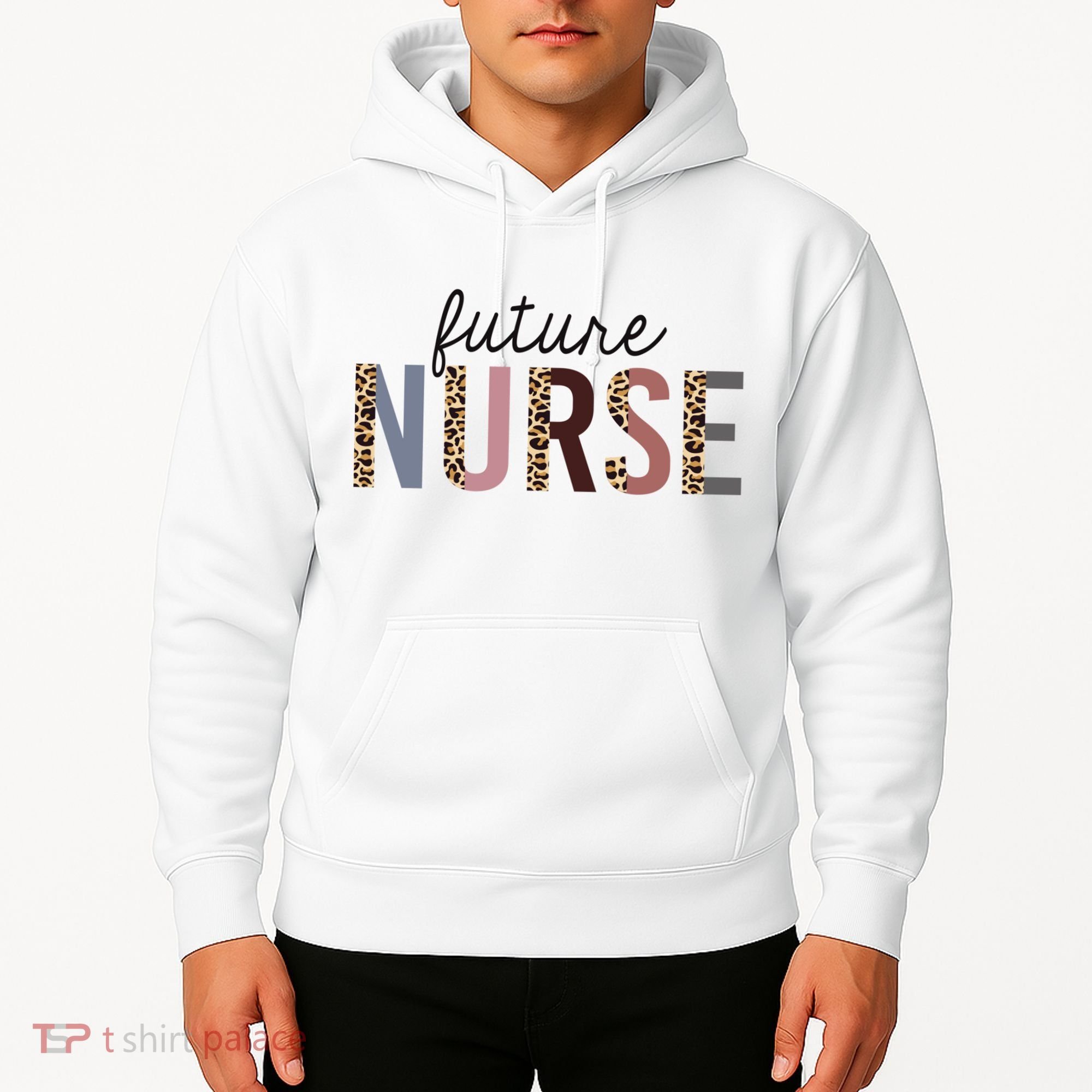 Future Nurse Student Leopard Print Nursing School Meaningful Gift Hoodie