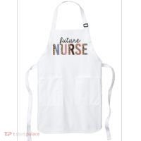 Future Nurse Student Leopard Print Nursing School Meaningful Gift Apron thumb 0
