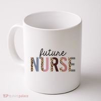 Future Nurse Student Leopard Print Nursing School Meaningful Gift Coffee Mug thumb 0