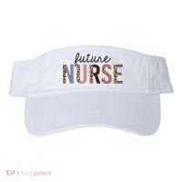 Future Nurse Student Leopard Print Nursing School Meaningful Gift Visor thumb 0