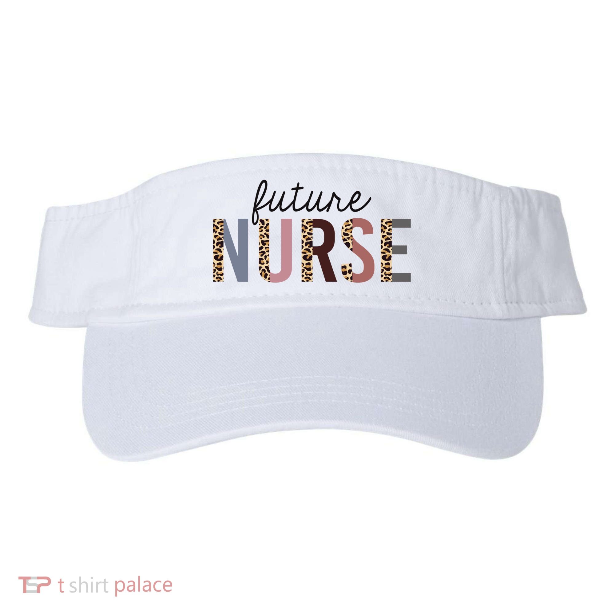 Future Nurse Student Leopard Print Nursing School Meaningful Gift Visor