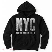 Funny Nyc Skylines New York City That Never Sleeps Gift Hoodie thumb 0