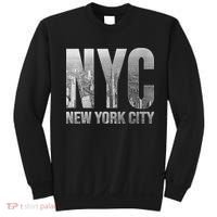 Funny Nyc Skylines New York City That Never Sleeps Gift Sweatshirt thumb 0