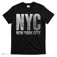 Funny Nyc Skylines New York City That Never Sleeps Gift T-Shirt thumb 0