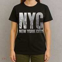 Funny Nyc Skylines New York City That Never Sleeps Gift T-Shirt thumb 4