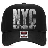 Funny Nyc Skylines New York City That Never Sleeps Gift Hat thumb 0