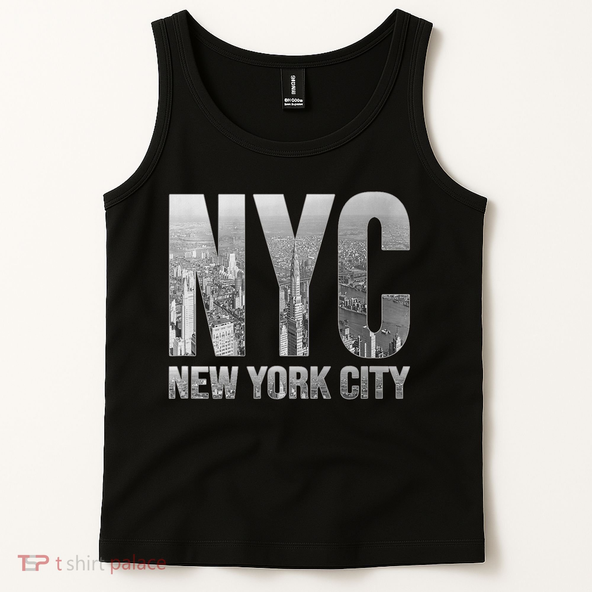 Funny Nyc Skylines New York City That Never Sleeps Gift Tank Top
