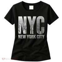 Funny Nyc Skylines New York City That Never Sleeps Gift Women's T-Shirt thumb 0