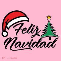 Feliz Navidad Spanish Christmas Santa Hat Merry Christmas Coaster thumb 2