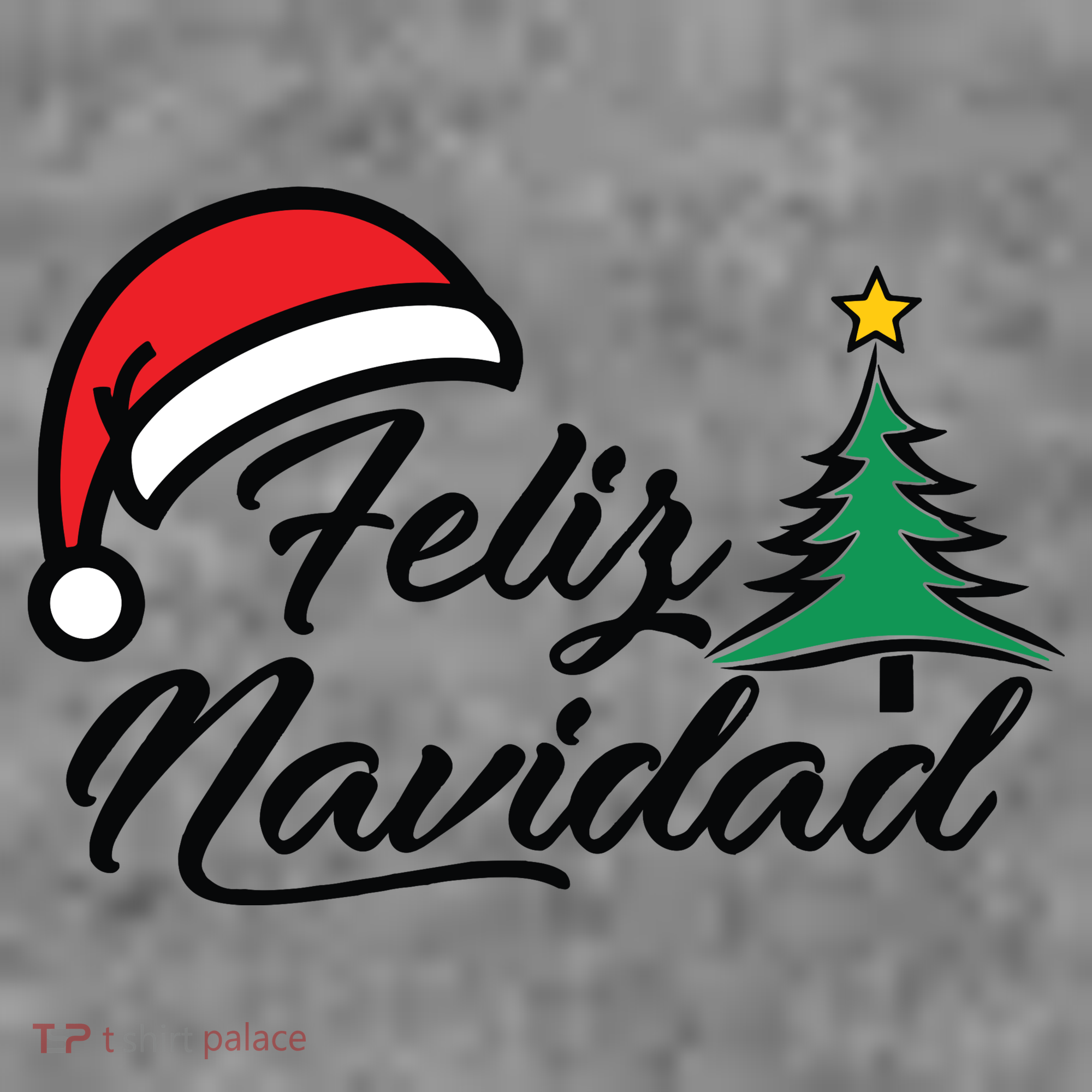 Feliz Navidad Spanish Christmas Santa Hat Merry Christmas Toddler Hoodie
