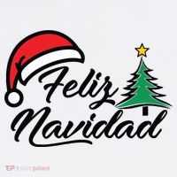 Feliz Navidad Spanish Christmas Santa Hat Merry Christmas Women's Hoodie thumb 2