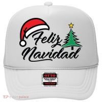Feliz Navidad Spanish Christmas Santa Hat Merry Christmas Hat thumb 0