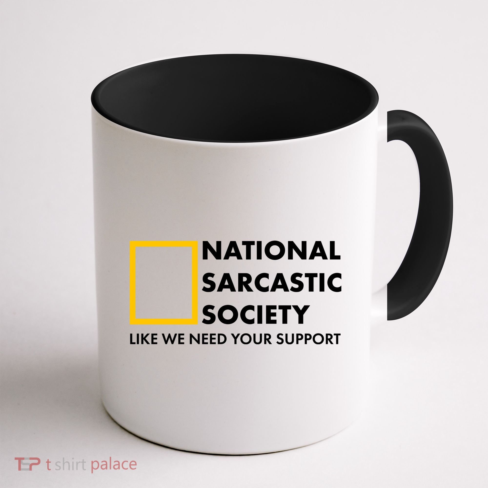 Funny National Sarcastic Society Coffee Mug